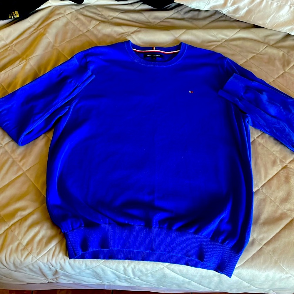 Blue vintage Tommy Hilfiger long sleeve